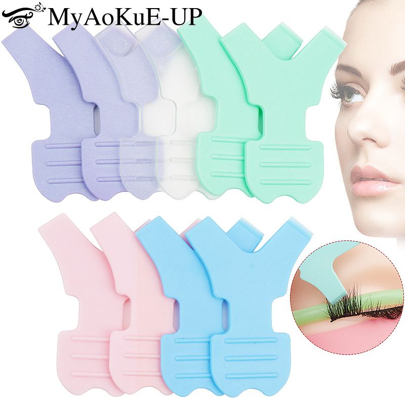 Eyelash Extension Y Shape - Y-شكل رمش تمديد فرشاة ، ميكروفرشاة