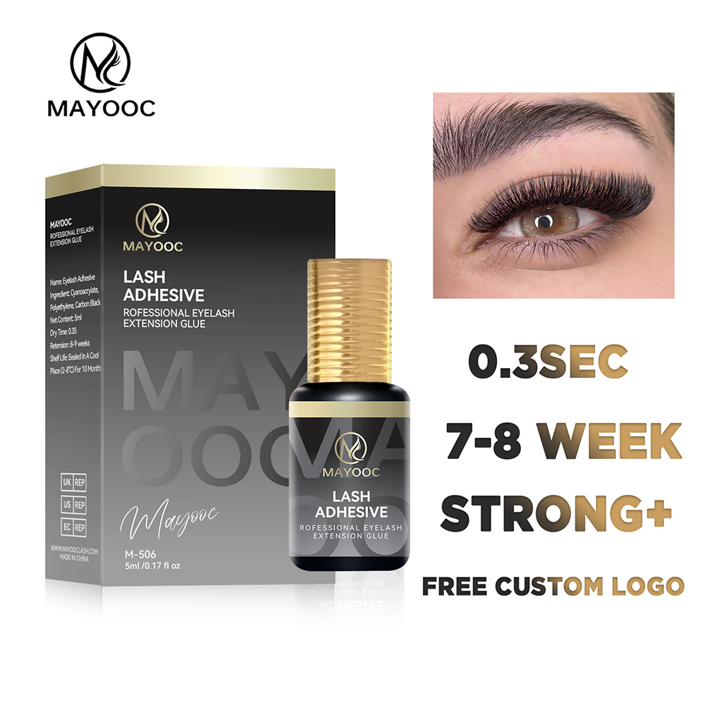 Eyelash Extension Glue For Sensitive Eyes - MAYOOC 0.3 ثانية رمش تمديد الغراء