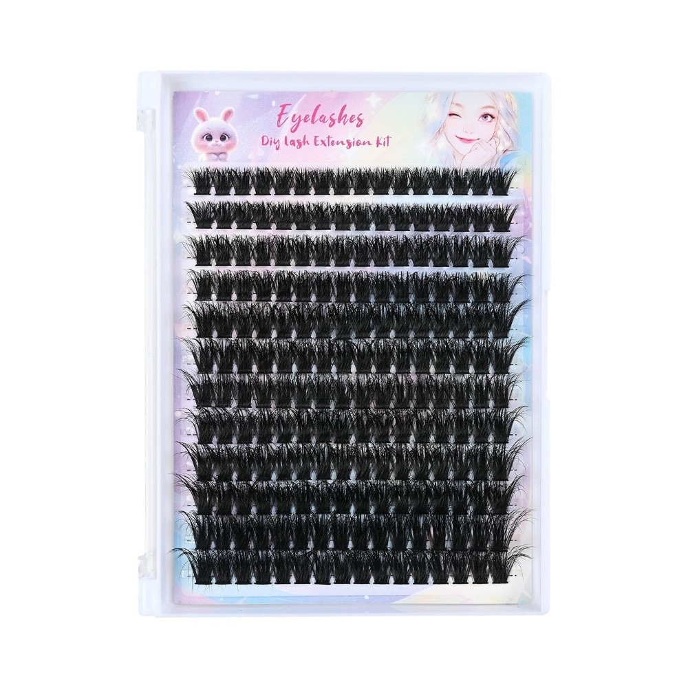 Eyelash Extension Look - رموش صناعية بمظهر طبيعي، مجموعة أدوات