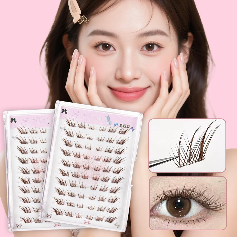 Eyelash Extension Glue For Sensitive Eyes - لا حاجة الغراء الثعلب تأثير العين