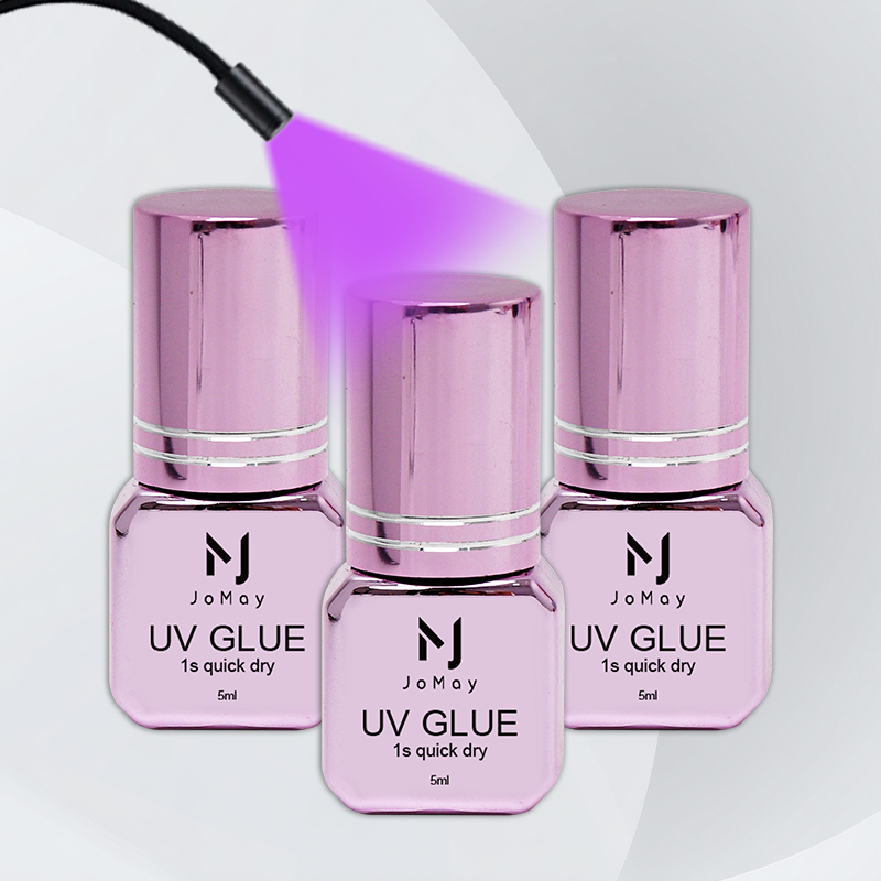 Eyelash Extension Glue For Sensitive Eyes - JOMAY 3 زجاجات من غراء الرموش