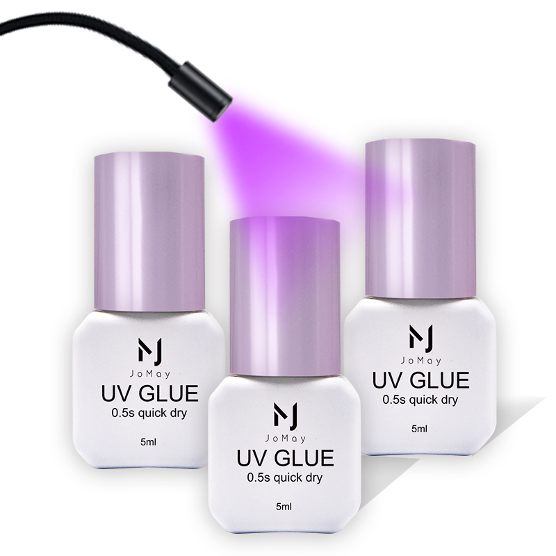 Eyelash Extension Glue For Sensitive Eyes - غراء رموش الأشعة فوق البنفسجية فائق