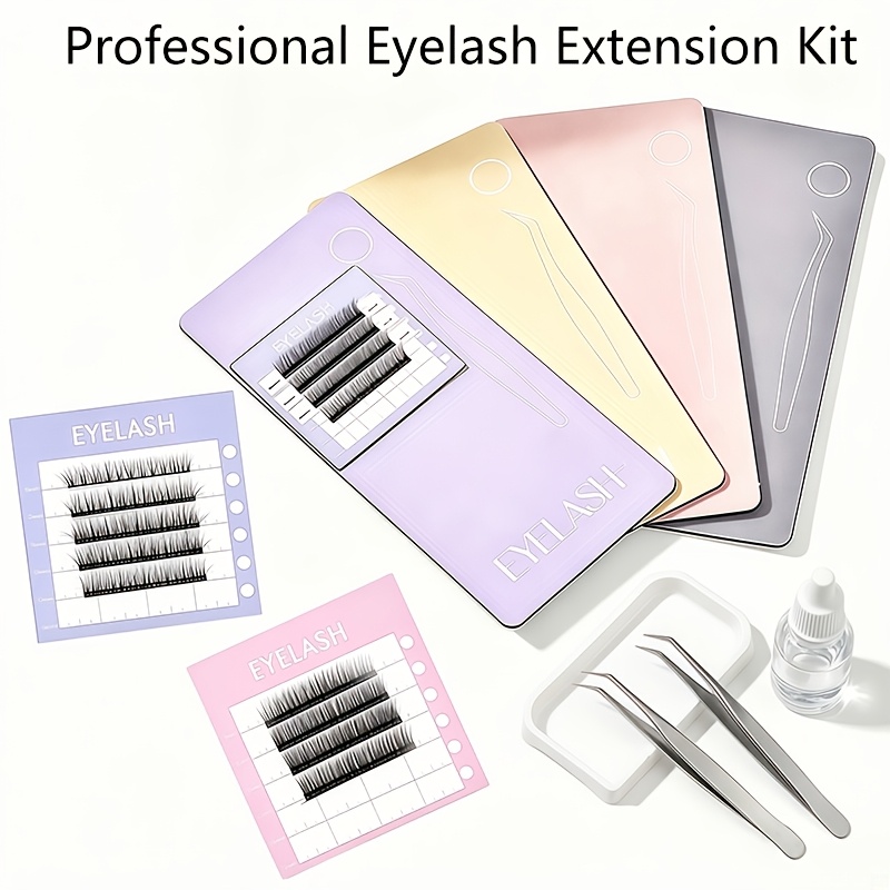 طقم احترافي لتمديد الرموش المغ - مراجعة Eyelash Extension Menu وسعره