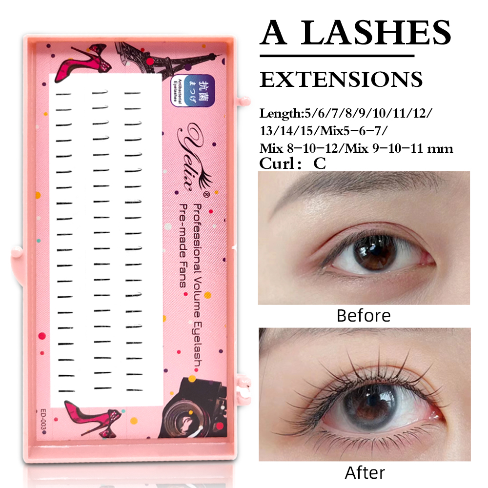 رموش ييليكس الطبيعية الناعمة ا - مراجعة Eyelash Extension Look وسعره
