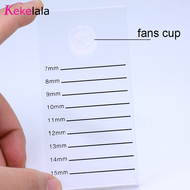 لوح تمديد الرموش مع حامل مروحة - مراجعة Eyelash Extension Menu وسعره
