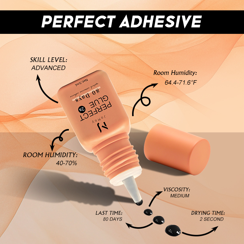 JOMAY رمش تمديد الغراء 0.3-2 ث - مراجعة Eyelash Extension Glue For Sensitive Eyes وسعره