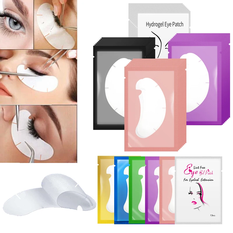 50/100 قطعة U شكل رمش منصات ال - مراجعة Under Eye Gel وسعره