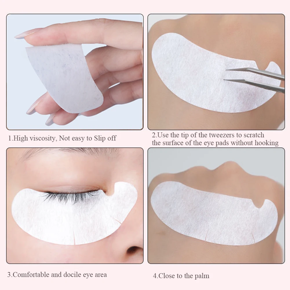 50/100 قطعة U شكل رمش منصات ال - مراجعة Under Eye Gel وسعره