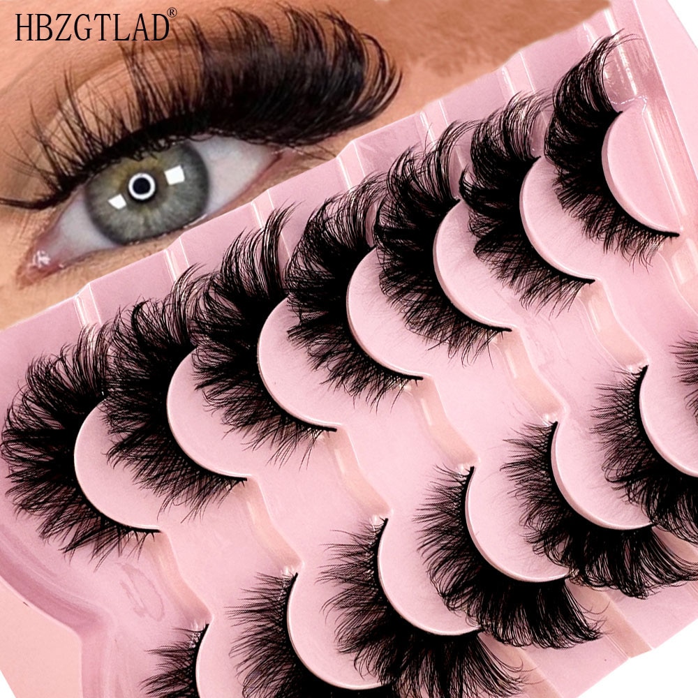 جديد القط العين الرموش 5D الطب - مراجعة Eyelash Extension Cat Eye Wispy وسعره