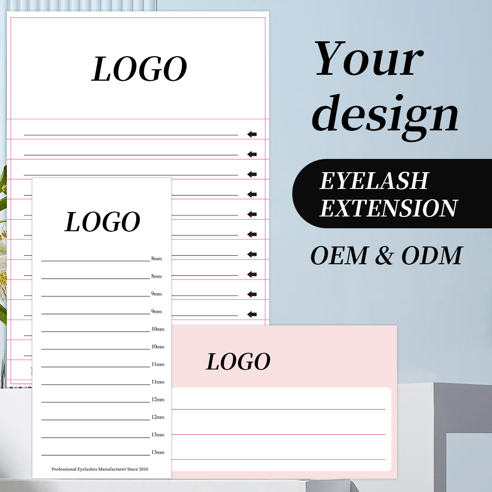 رموش صناعية مخصصة بتصميم شعار  - مراجعة Eyelash Extension Logo Design وسعره