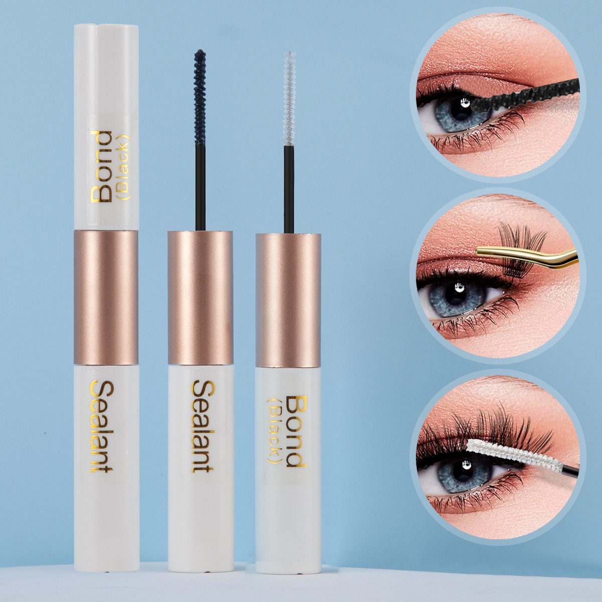 غراء الرموش الصناعية مقاوم للم - مراجعة Eyelash Extension Glue For Sensitive Eyes وسعره