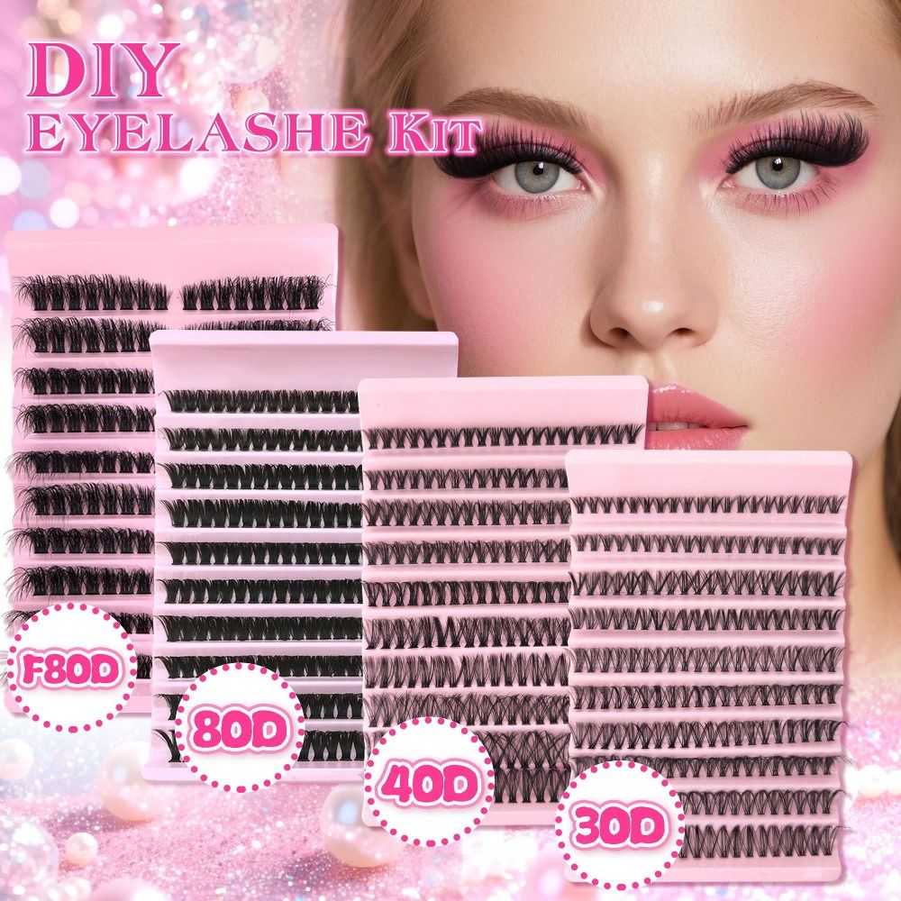 رموش صناعية بمظهر طبيعي، نمط خ - مراجعة Eyelash Extension Look وسعره