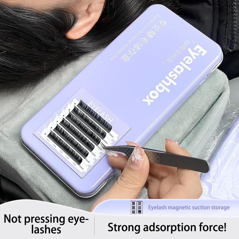 صندوق عرض تمديد الرموش بطبقة و - مراجعة Eyelash Extension Menu وسعره