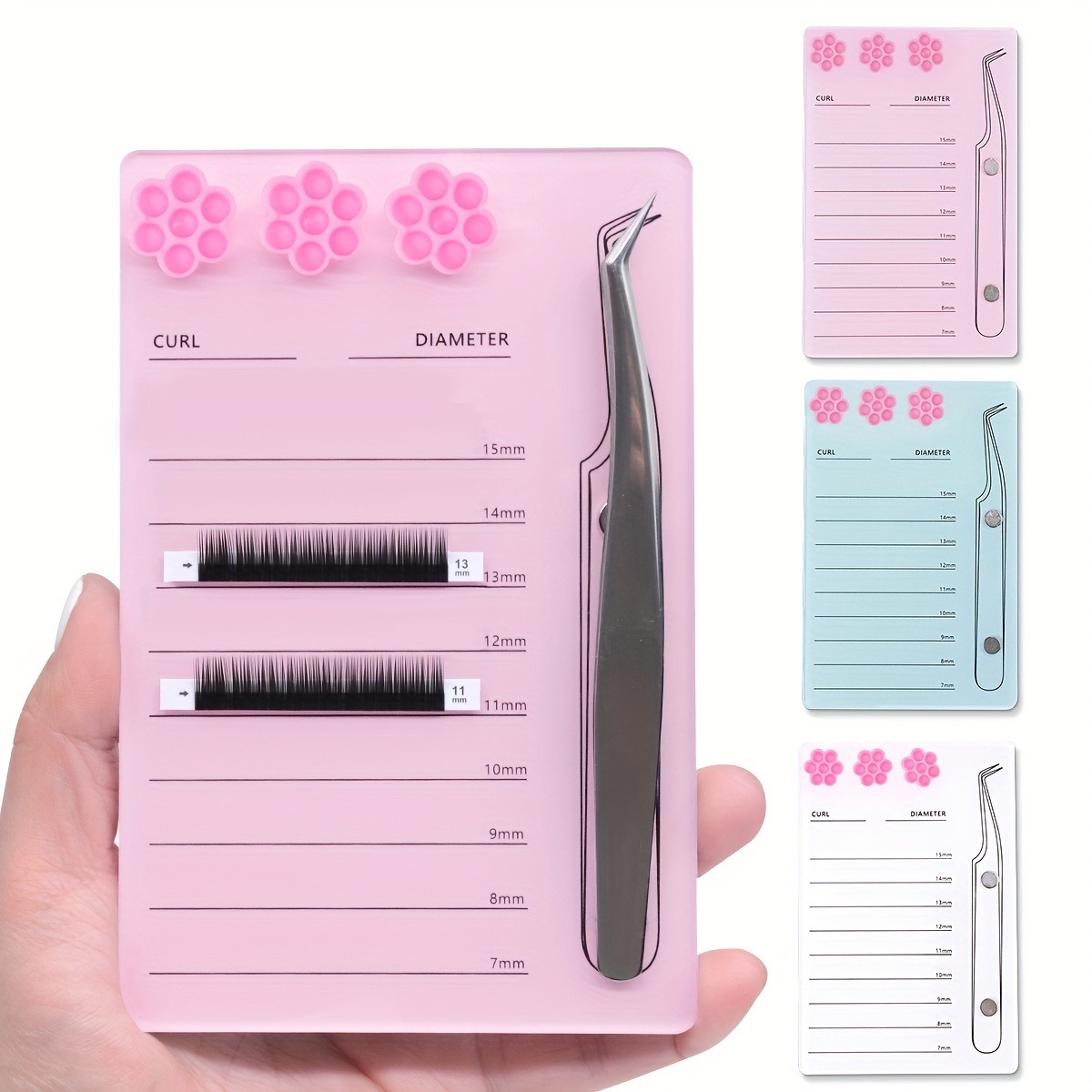 رمش تمديد مقياس حامل المغناطيس - مراجعة Eyelash Extension Menu وسعره