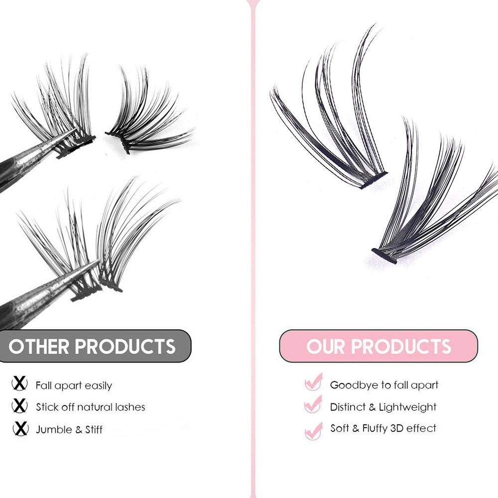 رموش صناعية طبيعية المظهر بطول - مراجعة Eyelash Extension Look وسعره