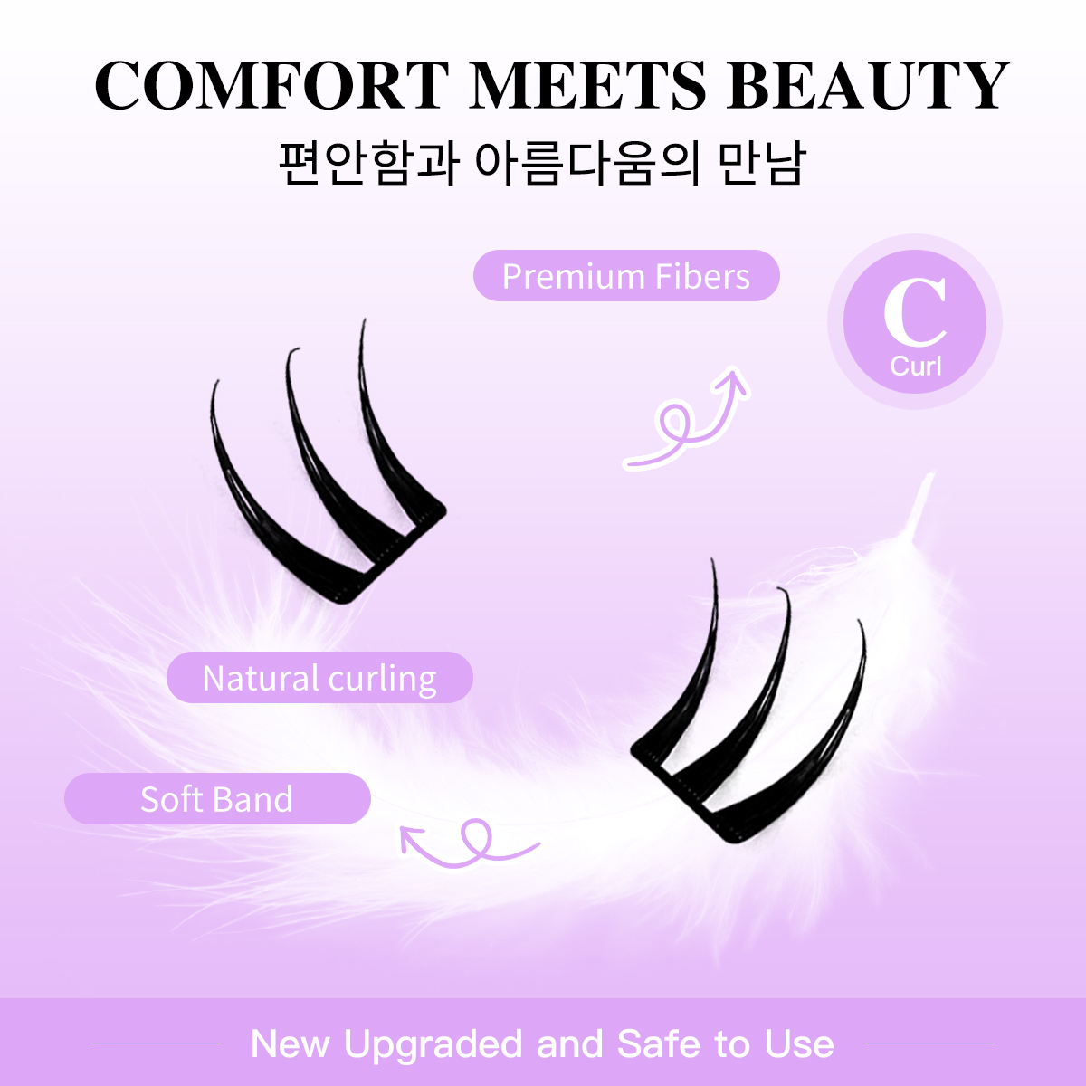 مجزأة جلدة العنقودية ورقة رقيق - مراجعة Eyelash Extension Menu وسعره