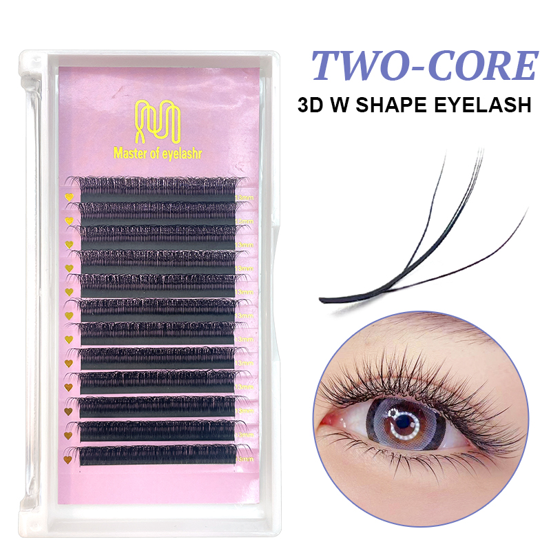 ملحقات الرموش الجنية على شكل W - مراجعة Eyelash Extension Y Shape وسعره