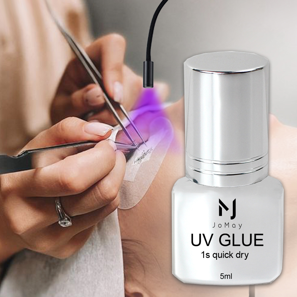JOMAY الغراء رمش تمديد UV الغر - مراجعة Eyelash Extension Glue For Sensitive Eyes وسعره