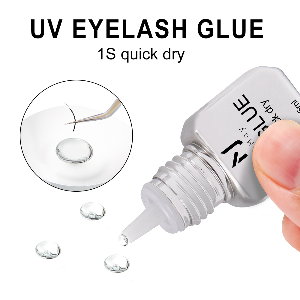 JOMAY الغراء رمش تمديد UV الغر - مراجعة Eyelash Extension Glue For Sensitive Eyes وسعره
