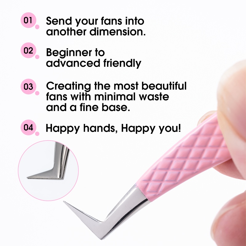 ملقط رموش عالي الدقة مع طرف من - مراجعة Isolation Tweezer Curved وسعره