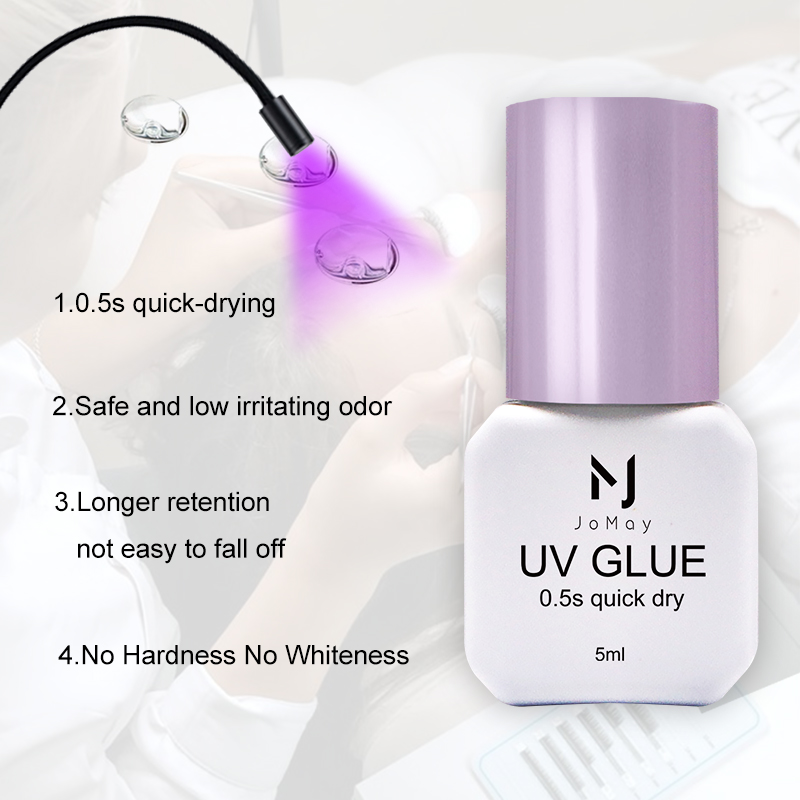 غراء رموش 0.5S بالأشعة فوق الب - مراجعة Eyelash Extension Glue For Sensitive Eyes وسعره