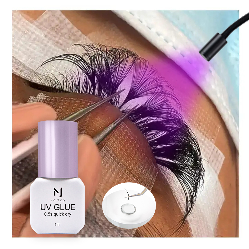 غراء رموش 0.5S بالأشعة فوق الب - مراجعة Eyelash Extension Glue For Sensitive Eyes وسعره