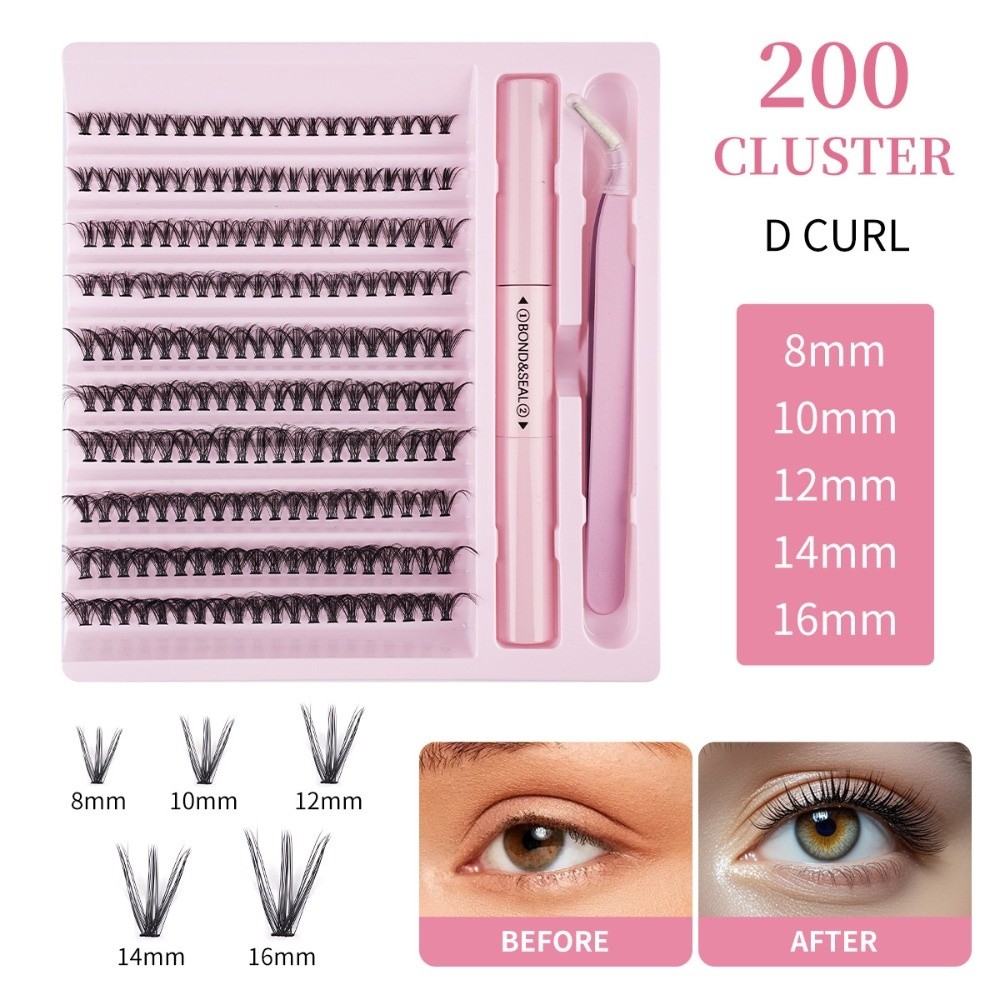 رموش صناعية عالية الجودة بتصمي - مراجعة Eyelash Extension Look وسعره