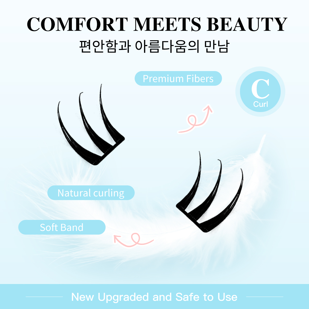 مجموعات الرموش غير الغراء سلسل - مراجعة Eyelash Extension Menu وسعره