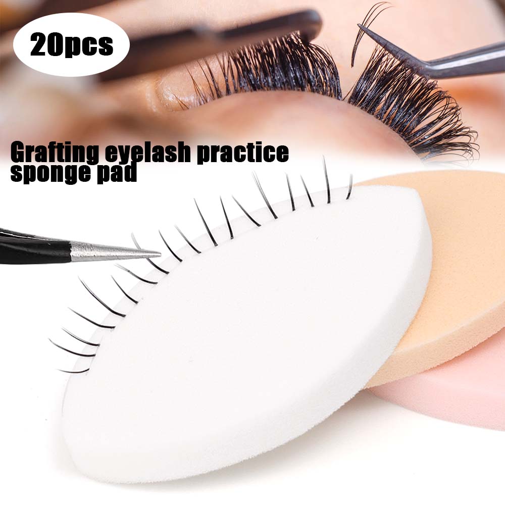 60 قطعة إسفنجة لينة منصات رمش  - مراجعة Eyelash Extension Menu وسعره