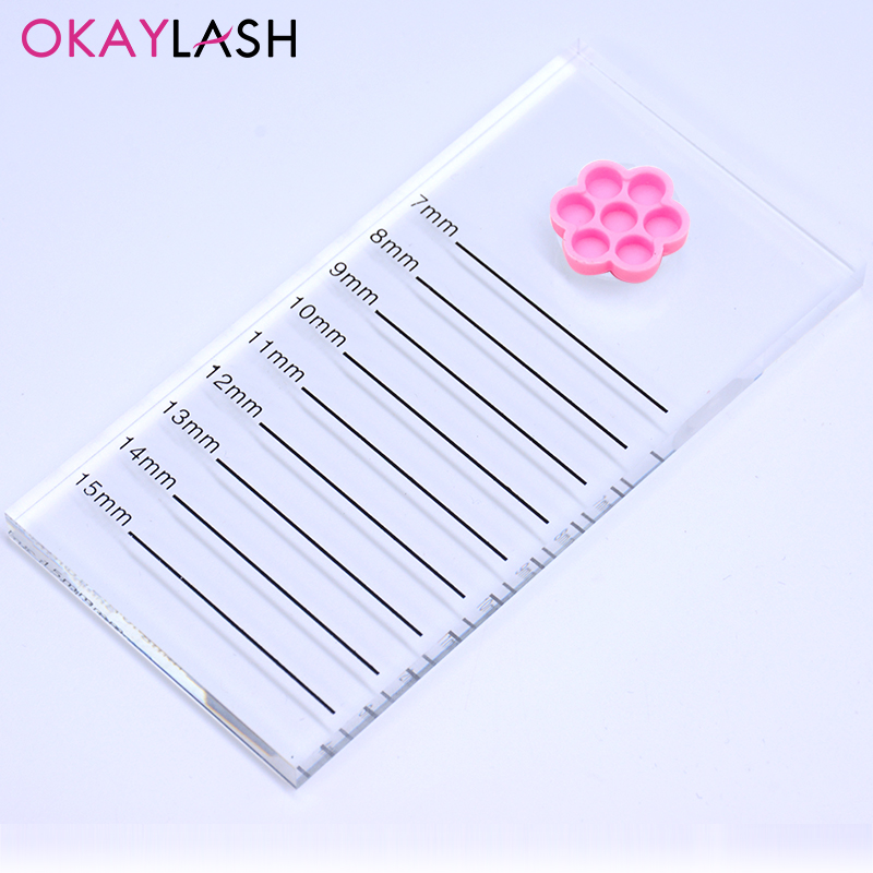 واضح كريستال رمش تمديد مقياس م - مراجعة Eyelash Extension Menu وسعره