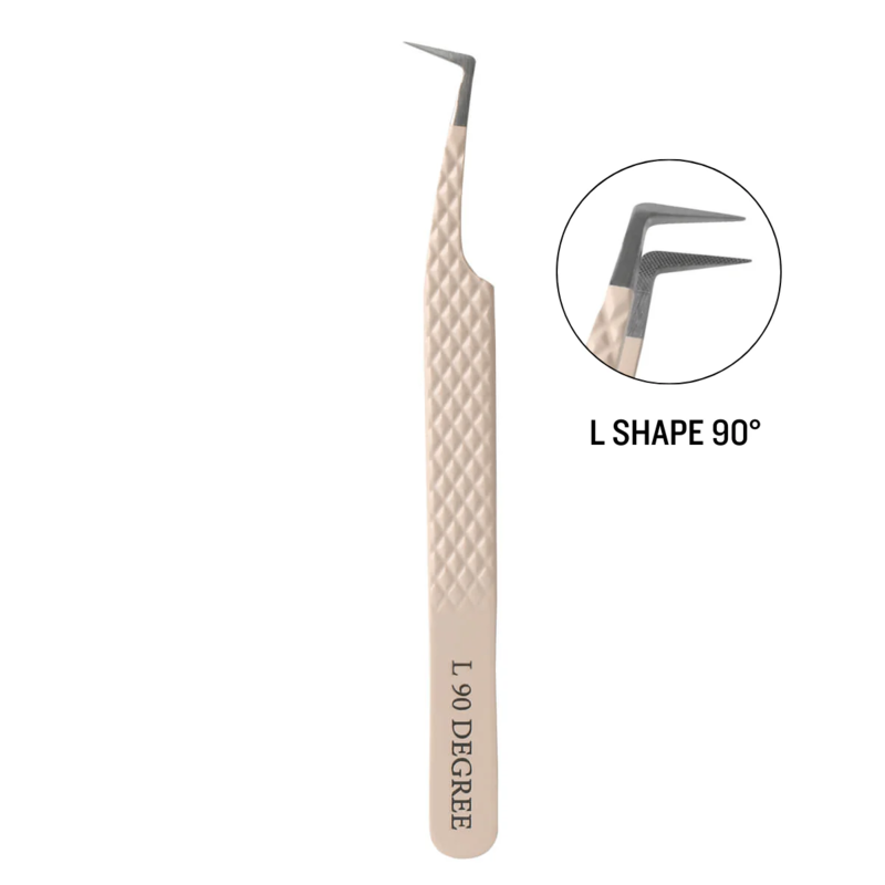 ملاقط ألياف SENSE LASHES لتمدي - مراجعة Isolation Tweezer Curved وسعره