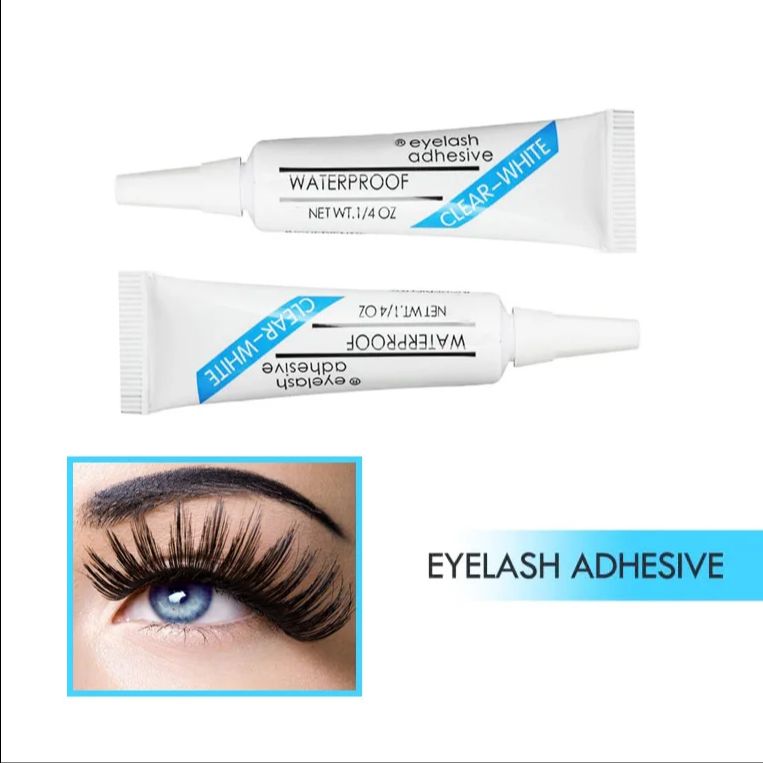 غراء رموش مقاوم للماء لثبات قو - مراجعة Eyelash Extension Glue For Sensitive Eyes وسعره