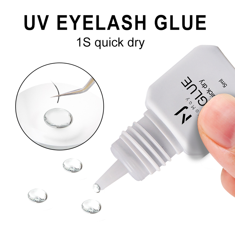 غراء رموش الأشعة فوق البنفسجية - مراجعة Eyelash Extension Glue For Sensitive Eyes وسعره