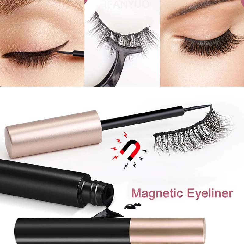 1/2 قطعة من محدد العيون المغنا - مراجعة Eyelash Extension Glue For Sensitive Eyes وسعره