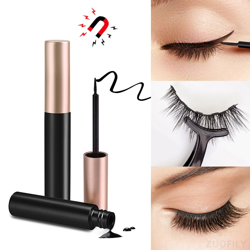 1/2 قطعة من محدد العيون المغنا - مراجعة Eyelash Extension Glue For Sensitive Eyes وسعره